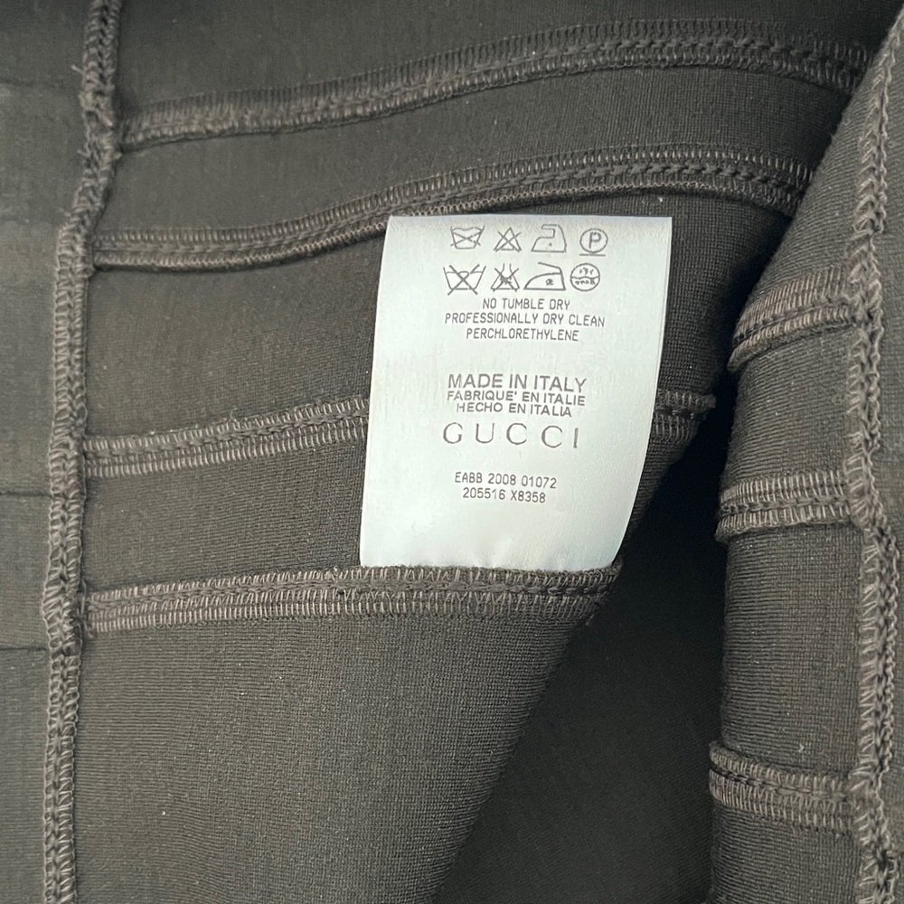 GUCCI Skirt. Gucci Pencil Skirt. Gucci Stretch Knit Side Zip. Wool. NWOT. - Picture 16 of 16